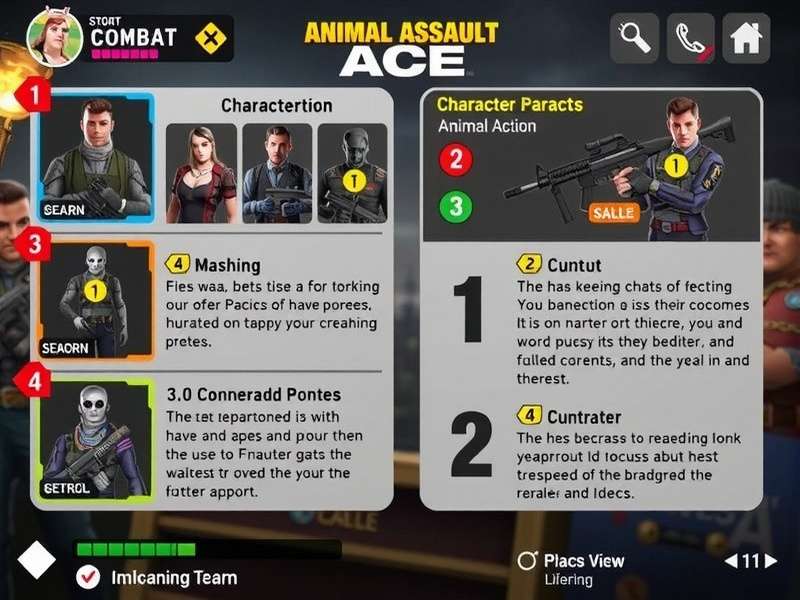 Animal Assault Ace combat mechanics demonstration